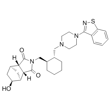 Lurasidone metabolite 14326 structure, CAS 186204-33-1
