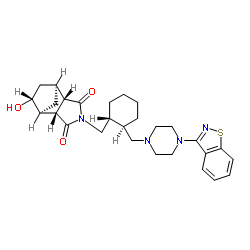 Lurasidone Metabolite 14283 structure, CAS 186204-31-9