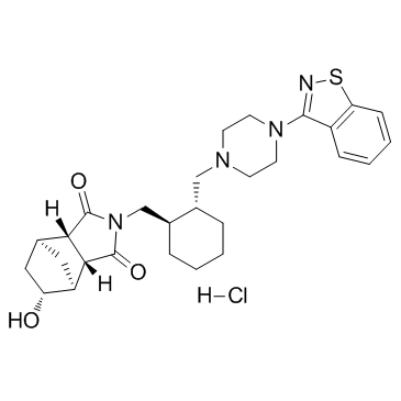 Lurasidone Inactive Metabolite 14283 structure, CAS 186204-32-0