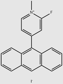Pyridinium, 4-(9-anthracenyl)-2-fluoro-1-methyl-, iodide (1:1) structure, CAS 2376179-18-7