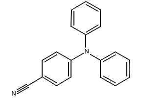 4-DIPHENYLAMINO-BENZONITRILE structure, CAS 20441-00-3