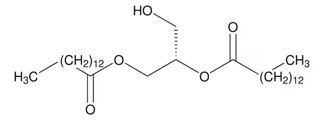1,2-DIMYRISTOYL-SN-GLYCEROL structure, CAS 60562-16-5