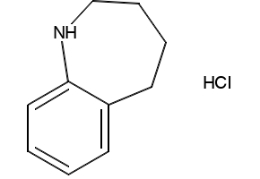 2,3,4,5-tetrahydro-1H-benzo[b]azepine hydrochloride structure, CAS 112610-03-4