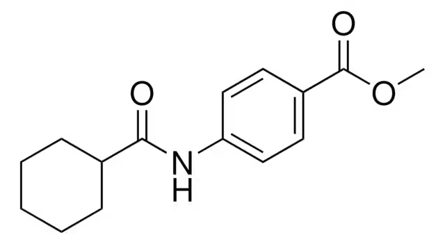 Benzoic acid, 4-[(Z)-amino(hydroxyimino)methyl]-, methyl ester structure, CAS 1315340-59-0