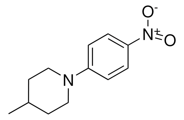 1-methyl-4-(4-nitrophenyl)piperidine structure, CAS 28286-03-5