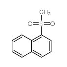 1-METHANESULFONYL-NAPHTHALENE structure, CAS 54108-51-9