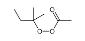 tert-Amyl peroxyacetate structure, CAS 690-83-5