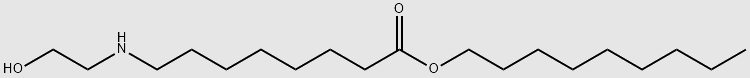 Octanoic acid, 8-[(2-hydroxyethyl)amino]-, nonyl ester structure, CAS 2089253-37-0