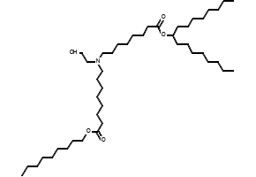 Heptadecan-9-yl 8-((2-hydroxyethyl)(8-nonyloxy)-8-oxooctyl)amino)octanoate structure, CAS 2089251-33-0