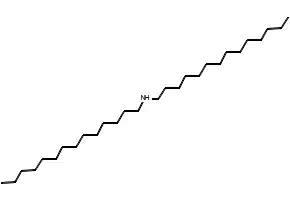 ditetradecylamine structure, CAS 17361-44-3