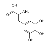 5-hydroxydopa structure, CAS 16032-83-0