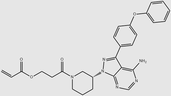 Ibrutinib Impurity 24 structure, CAS 2244619-11-0