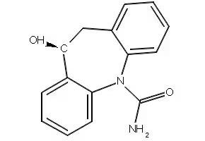 5H-Dibenz[b,f]azepine-5-carboxamide, 10,11-dihydro-10-hydroxy-11-oxo- structure, CAS 1622427-14-8