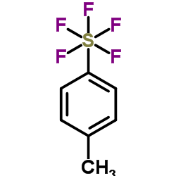 4-Methylphenylsulphur pentafluoride structure, CAS 203126-21-0