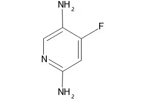 2,5-Pyridinediamine, 4-fluoro- structure, CAS 1805122-34-2