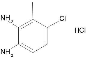 4-Chloro-3-Methylbenzene-1,2-diaMine hydrochloride structure, CAS 1087743-89-2