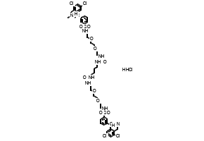 Tenapanor hydrochloride structure, CAS 1234365-97-9