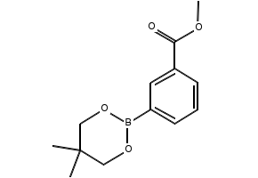 2(3H)-Benzoxazolone, 5-(5,5-dimethyl-1,3,2-dioxaborinan-2-yl)-3-methyl- structure, CAS 1802149-87-6