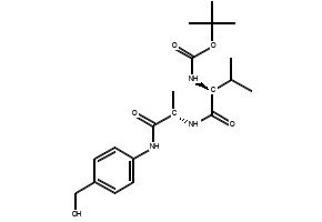 (S)-tert-butyl (1-aMino-3-(4-iodophenyl)-1-oxopropan-2-yl)carbaMate structure, CAS 868694-44-4