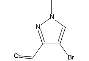4-BROMO-1-METHYL-1H-PYRAZOLE-5-CARBALDEHYDE structure, CAS 287917-96-8