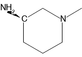 (R)-3-Amino-1-methyl-piperidine structure, CAS 1001353-92-9
