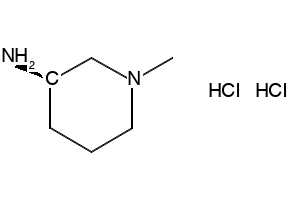 (R)-3-AMino-1-Methyl-piperidine dihydrochloride structure, CAS 1157849-50-7