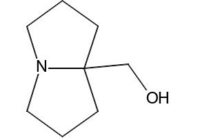 (tetrahydro-1H-pyrrolizin-7a(5H)-yl)methanol structure, CAS 78449-72-6