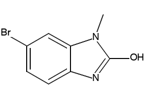 6-broMo-1-Methyl-1H-benzo[d]iMidazol-2(3H)-one structure, CAS 305790-48-1
