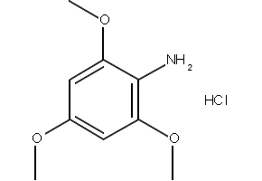 2,4,6-TRIMETHOXYANILINE HYDROCHLORIDE structure, CAS 102438-99-3