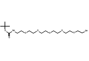N-Boc-PEG6-alcohol structure, CAS 331242-61-6