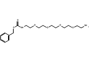 Benzyl (14-amino-3,6,9,12-tetraoxatetradecyl)carbamate structure, CAS 2708281-05-2