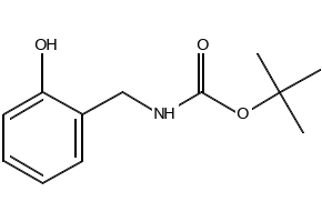 2-(tert-Butoxycarbonylaminomethyl)phenol structure, CAS 390427-07-3