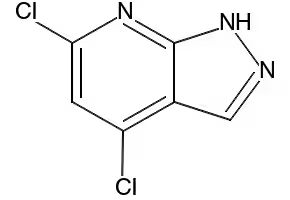 4,6-dichloro-1H-pyrazolo[3,4-b]pyridine structure, CAS 2105905-46-0