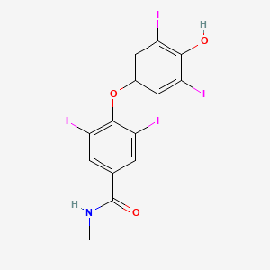 Thyroxine-formic Acid-N-methylamide structure, CAS 2088032-78-2