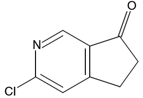 7H-Cyclopenta[c]pyridin-7-one, 3-chloro-5,6-dihydro- structure, CAS 1789728-01-3