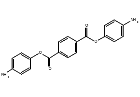 Bis(4-hydroxybutyl)terephthalate structure, CAS 23358-95-4