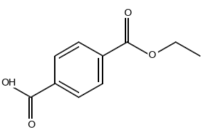 4-(Ethoxycarbonyl)benzoic acid structure, CAS 713-57-5