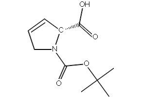 N-Boc-3,4-dehydro-D-proline structure, CAS 58617-29-1