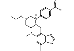 Iptacopan structure, CAS 1644670-37-0
