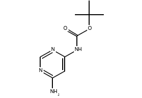 Tert-butyl (6-aMinopyriMidin-4-yl)carbaMate structure, CAS 1330532-98-3