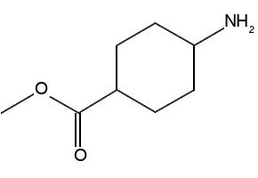 Cyclohexanecarboxylic acid, 4-amino-, methyl ester (9CI) structure, CAS 175867-59-1