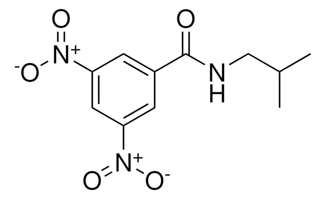 3,5-bisnitro-N-(2-methylpropyl)benzamide structure, CAS 56808-99-2