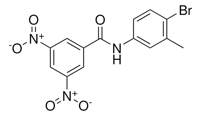 N-(3-methylphenyl)-3,5-dinitrobenzamide structure, CAS 36293-08-0