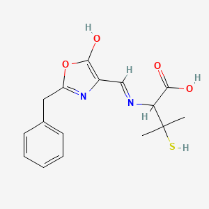 benzylpenicillenic acid structure, CAS 3264-88-8