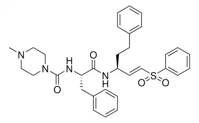 2-PyrazinecarboxaMide, N-[(1S)-2-[[(1R)-1-hydroperoxy-3-Methylbutyl]aMino]-2-oxo-1-(phenylMethyl)ethyl]- structure, CAS 886979-78-8