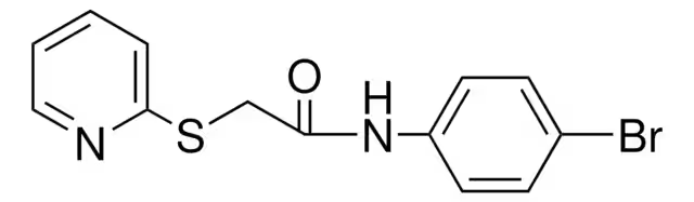2-bromo-N-[4-bromo-2-(pyridin-2-ylcarbonyl)phenyl]acetamide structure, CAS 1694-64-0