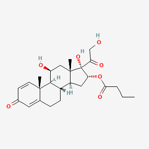 16α-Butyloxyprednisolone (Budenoside IMpurity) structure, CAS 113930-13-5