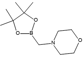 4-[(TetraMethyl-1,3,2-dioxaborolan-2-yl)Methyl]Morpholine structure, CAS 70558-05-3