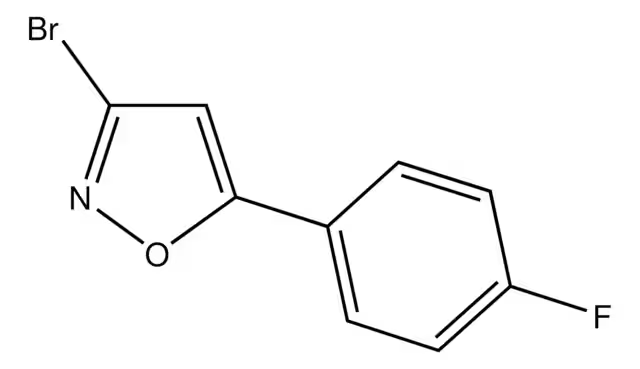 4-Bromo-3-(chloromethyl)isoxazole structure, CAS 2680530-24-7