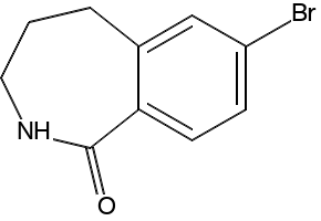 7-Bromo-2,3,4,5-tetrahydro-1H-benzo[b]azepine hydrochloride structure, CAS 321435-99-8